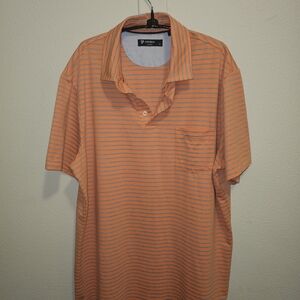 Crown & Ivy Vibrant Striped Polo Shirt